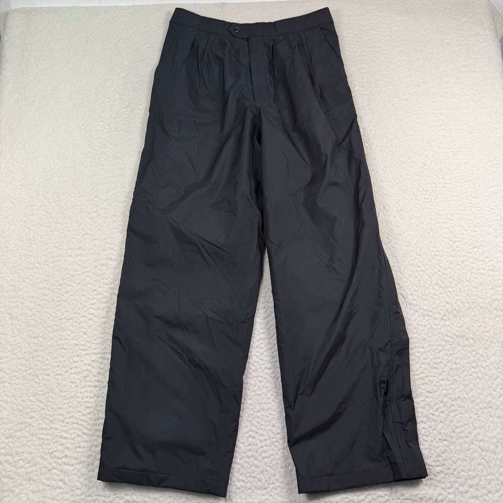 FootJoy Rain Pants Mens Medium Black DryJoys Tour Collection Waterproof Golf